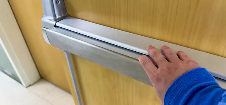 Installing a Push Bar on a Door Carrollwood
