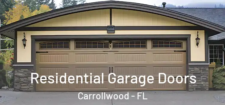  Residential Garage Doors Carrollwood - FL